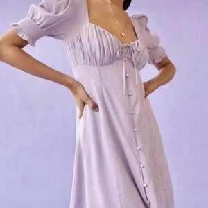 Urban Outfitters Light Purple Midi Dress